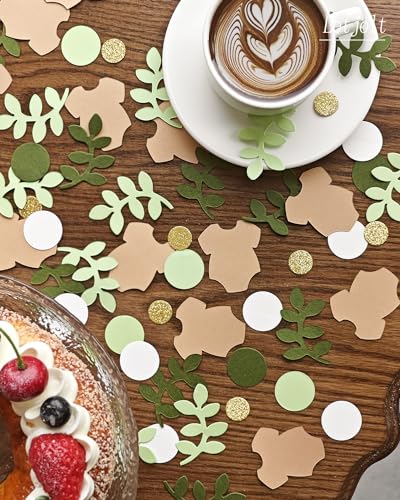 Letjolt Green Confetti Baby Shower Birthday Party Table Decoration
| Letjolt Short-Sleeve Bodysuits Paper Glitter Scatt