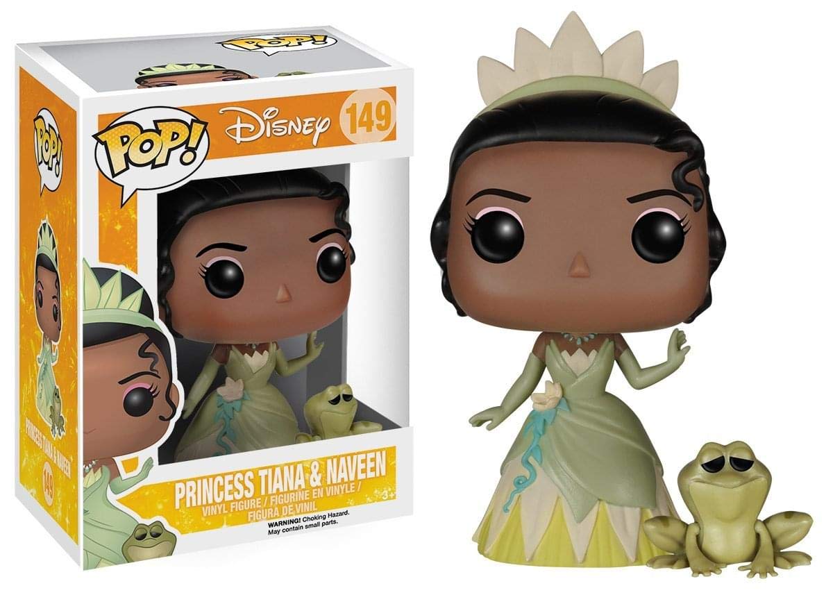 Collectible Pop! Disney Princess & The Frog - Princess Tiana & Naveen Figurines for Kids and Adults
| Funko POP Disney