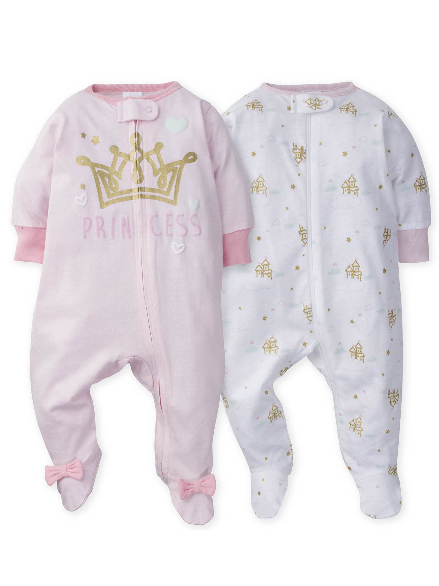 Gerber Baby Girls' 2-pack Sleep 'N Play Soft Comfortable Clothing
| Gerber Baby Girls' 2-pack Sleep 'N Play Versatile E