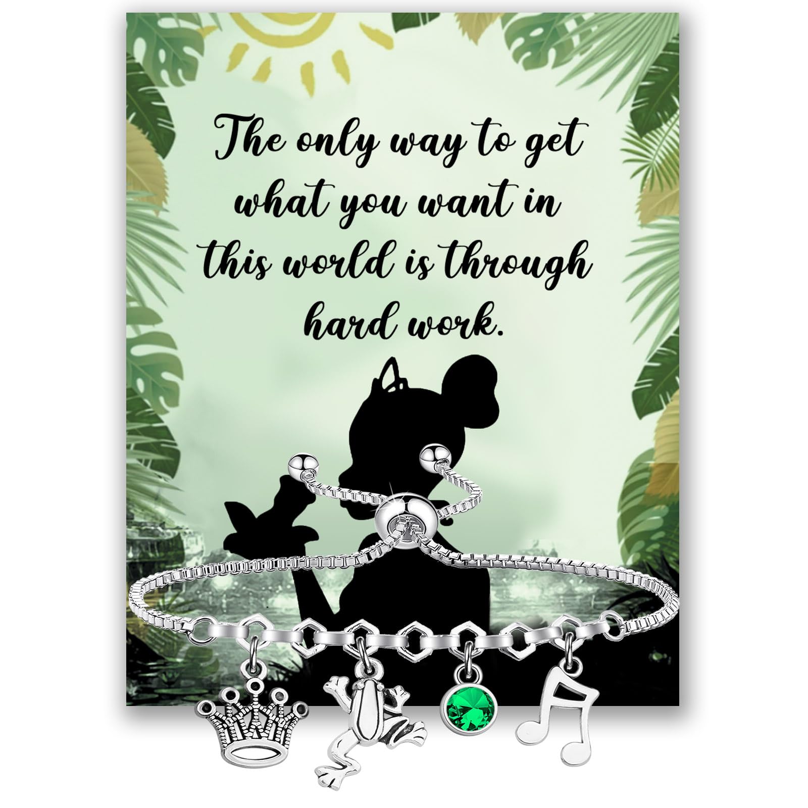 **Frog Movie Inspired BLEOUK Princess Bracelet for Cartoon Movie Fans**
| **BLEOUK Princess Bracelet Frogs Movie Gift f